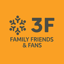 3F - Family, Friends and Fans logo