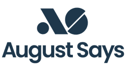 August Says Inc logo